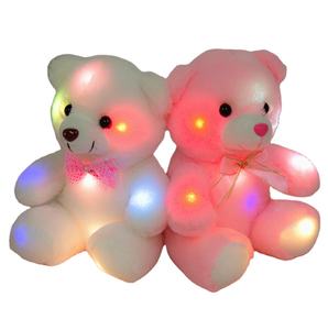 Orsacchiotto di Peluche Luminoso da 22cm, Giocattolo Morbido che si Illumina di Notte, Vendita Calda - Product Image 1