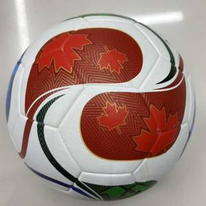 Balón de Fútbol Profesional 2026 con Logotipo Personalizado, Tamaño Oficial 5, Cuero PU Termosellado, para Entrenamiento y Partidos - Product Image 1