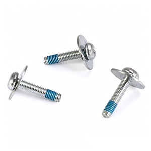 Vis à tête cylindrique Torx en acier au carbone de grade 8.8, zinguées, avec joint Nylok bleu, certifiées CE, ODM, OEM, sur mesure, <span class=keywords><strong>M2</strong></span>, M3, M4, M5 - Product Image 3