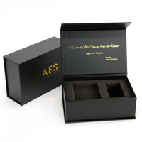 Parfum de luxe personnalisé/bougie/soin de la peau/cosmétique/boîte d'emballage de produit boîte cadeau en carton à aimant magnétique avec inserts en mousse Eva