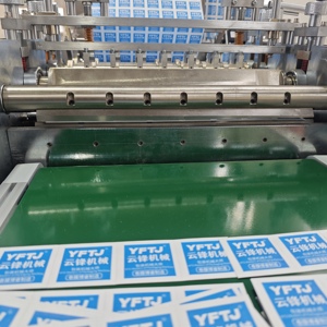 Hoàn Toàn Tự Động 8 Làn Duy Nhất Mảnh Rượu Tăm Bông Pad Máy Đóng Gói Rượu Prep Pad Máy Gạc Tăm Bông Máy Làm - Product Image 5