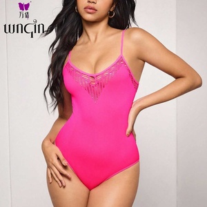 <span class=keywords><strong>Combinaison</strong></span> de mise en forme sans couture sexy pour femmes, vêtement de fitness amincissant l'abdomen, <span class=keywords><strong>sous</strong></span>-vêtement triangulaire - Product Image 1