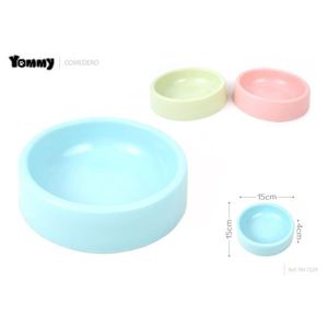 Ciotola doppia per gatti Yommy da 27 cm, in plastica, per l'alimentazione degli animali domestici - Product Image 3