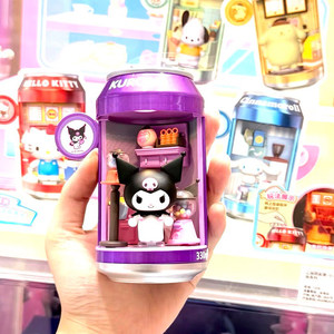 <span class=keywords><strong>MINISO</strong></span> <span class=keywords><strong>Sanrio</strong></span> Personajes Serie Tienda de Postres Callejera, Caja Sorpresa de Latas de Refresco, Figura de Escena en Miniatura, Adorno Coleccionable para Escritorio, Regalo - Product Image 6