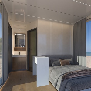 Luxe Préfabriqué Modulaire Petit Espace Commercial Mobile Moderne Capsule Maison Dirigeable Pod Capsule Salle pour Living Resort - Product Image 5