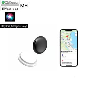 Traceur GPS intelligent certifié MFI, localisateur de portefeuille, Air Tag compatible avec iPhone et Android, support magnétique en plastique pour chiens - Product Image 1