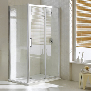 <span class=keywords><strong>Cabine</strong></span> de <span class=keywords><strong>douche</strong></span> sans cadre de luxe, porte coulissante en verre trempé, <span class=keywords><strong>cabine</strong></span> d'angle en aluminium, salle de bain moderne, design imperméable pour hôtel - Product Image 3
