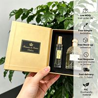 Coffrets cadeaux rigides en carton personnalisés avec logo imprimé, flacon de parfum 50 ml 100 ml avec boîte d'emballage