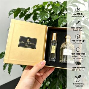 Boîtes d'expédition personnalisées de luxe en papier pour coffrets de produits cosmétiques et parfums avec intérieur en velours - Product Image 6