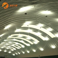 Estructura de membrana de arquitectura inflada por aire profesional, cúpula de campo de fútbol, diseño estructural inflable