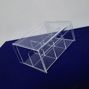 Tùy chỉnh rõ ràng Acrylic 6 compart hộp trà với cho lật nắp Rack hiển thị - Product Image 4