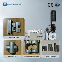 Machine de découpe laser à fibre CNC de petit diamètre pour tubes et tuyaux en acier inoxydable, haute précision, avec composants HIWIN, facile à utiliser