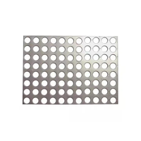 Panneaux filtrants perforés polyvalents de haute qualité, plaques de filtration microperforées, supports robustes de qualité industrielle
