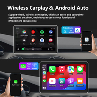 Autoradio Android N5 11,5 pouces universel avec écran tactile QLED 2K, lecteur multimédia, Bluetooth, DSP, GPS, amplificateur, CarPlay
