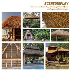 Péage sur Alang Tuiles Bar Roseau Bambou Herbe Techo <span class=keywords><strong>Imitation</strong></span> Africaine <span class=keywords><strong>De</strong></span> Palapa Maison Décoration Tiki Chaume Durevole - Product Image 6