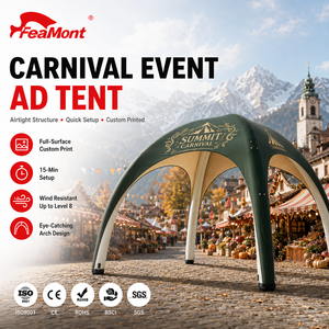 Tente araignée gonflable pliable FEAMONT pour les stands de vendeurs aux marchés et festivals en Australie et au Canada - Product Image 1