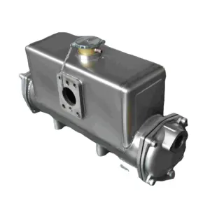 Enfriador de agua de tubo, intercambiador de calor duradero, hecho a mano, variedad de materiales disponibles - Product Image 1