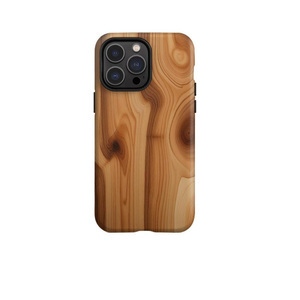 เคสโทรศัพท์ลายไม้กระจายความร้อนสำหรับ iPhone 16 PRO MAX เคสฟิล์มฝ้าสองชั้นกันกระแทก - Product Image 6