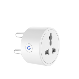 Adaptador <span class=keywords><strong>de</strong></span> Viaje Inteligente SIXWGH UN, Control por Voz WiFi Tuya a través <span class=keywords><strong>de</strong></span> Alexa y Google Home, 16A, Compatible con Enchufes <span class=keywords><strong>de</strong></span> Sudáfrica e India - Product Image 1