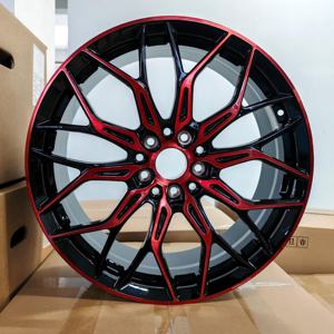 Jante de voiture de sport en alliage, noir brillant, rouge, face usinée, aluminium 19 20 21 22 23, jante de voiture forgée de 24 pouces pour Acura <span class=keywords><strong>Nissan</strong></span> <span class=keywords><strong>Altima</strong></span> - Product Image 5