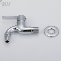 Nouveau design moderne Robinet mural 1/2 à col long pour lavabo et machine à laver Vente chaude