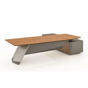 ชุดโต๊ะซีโอแบบเรียบง่ายทันสมัยสำหรับผู้บริหารชุดเฟอร์นิเจอร์ไม้ MDF สำหรับใช้ในบ้านหรือในบริษัท - Product Image 2