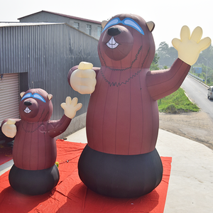 Arche gonflable géante et mascotte publicitaire gonflable en PVC imperméable pour la décoration d'événements commerciaux - Product Image 1