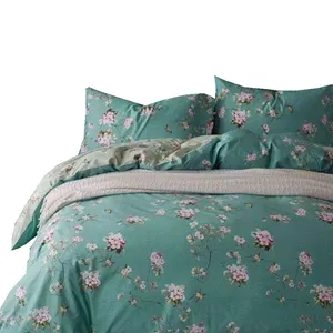 240cm wide width 80 gsm floral disperse print 100 polyester woven printed fabric for bedding