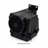 Evaporador de Aire Acondicionado Automotriz Winfull Negro, 4 Salidas de Aire, DC 12V, Vista Frontal, Nuevo para Camionetas/RV/Caravanas/Camiones, Retrofit