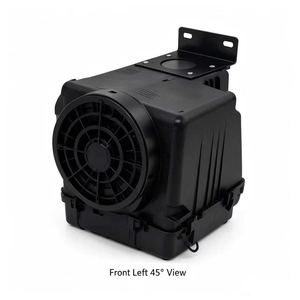 Évaporateur de climatisation automobile noir avec 4 sorties d'air, vue avant, neuf pour la mise à niveau et la rénovation - Product Image 6