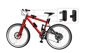 무선 도난 방지 자전거 경보 120dB 도난 진동 오토바이 자전거 경보 보안 시스템 방수 자전거 경보