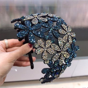 Diadema de Flores Exquisita de Diseño de Nicho Popular 2026, Estilo Lujo Ligero, Diademas para Mujer, Joyería de Moda al por Mayor - Product Image 2
