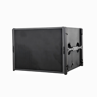 Subwoofer actif professionnel de 18 pouces 800W pour DJ, sonorisation en direct et événements audio