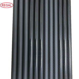 Матовая трубка Carrbon с покрытием из углеродного волокна длина и размер трубы по индивидуальному заказу - Product Image 4