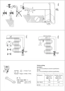 Original Factory Cold Storage Expansion Valve R404a R507 TR6 Series 067L5955 Danfos For Refrigeration Unit