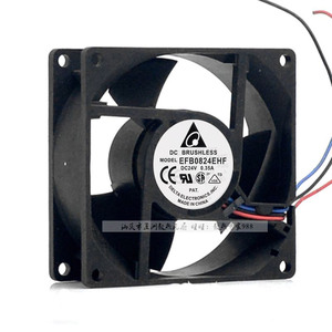 Ventilador de Refrigeración sin Escobillas Delta Efb0824ehf de 80 mm, 24 V, 0.35 A para Inversor - Product Image 2