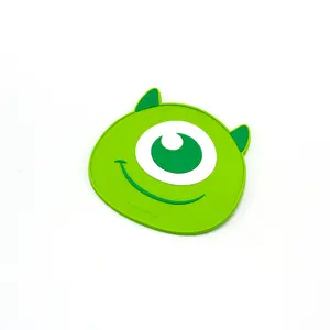 Wholesale Cute Coasters PVC Silicone Rubber Non-Slip Coasters For All Kinds Of Cups And Mugs