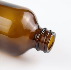 Bouteille en verre ambré avec bouchons à vis pour <span class=keywords><strong>shampoing</strong></span>, gel douche, savon, réactifs et sérums de soin de la peau, idéale pour les voyages et le stockage en entreprise - Product Image 3