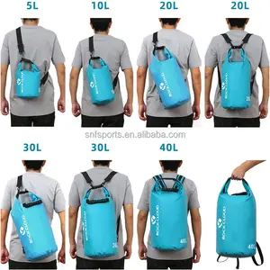 Hot Sales Pvc Waterproof Dry Bag Sack Ocean Pack For Canoe Floating Boating Kayaking Camping Water Bag