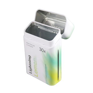 Tùy chỉnh in trẻ em kháng pre-cuộn thuốc lá đóng gói hộp thiếc cấp thực phẩm kim loại hình chữ nhật rỗng bản lề CR tin Hộp bao bì - Product Image 4