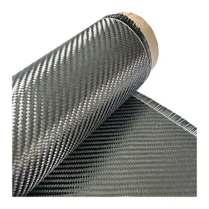 Heat pressed Professional 200g high quality carbon fiber cloth