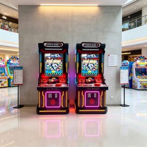 Machine de jeu Force King Arm à monnayeur, jeu d'arcade de test de force sportive en intérieur, équipement de divertissement commercial - Product Image 4