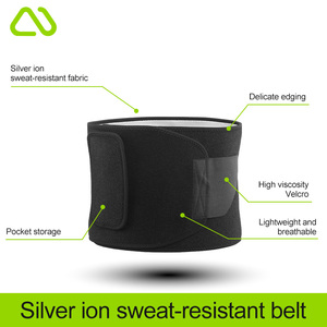 Tùy chỉnh điều chỉnh thắt lưng Brace hỗ trợ tập thể dục định hình tập thể dục giảm béo eo huấn luyện viên vành đai với Bạc tráng - Product Image 2