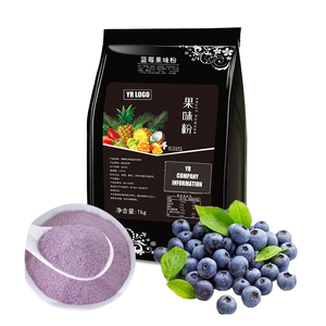Té con Leche de Arándanos y Té de Burbujas en Polvo, Mezcla Instantánea para Bebidas, Saborizante Fresco Filtrado, Polvo con Sabor a Frutas - Product Image 6