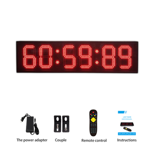 Cronómetro Electrónico GPS de 6 Pulgadas con Pantalla LED de un Solo Lado, Alimentación por Cable, <span class=keywords><strong>Cuenta</strong></span> Regresiva de 30 Segundos, para Exteriores - Product Image 3