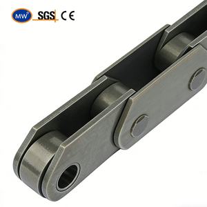 Chaîne de convoyeur à rouleaux de haute précision en acier DIN FVT40, chaîne de transmission à goupilles pleines métriques de 40 mm pour petits emballages - Product Image 1