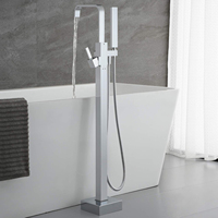 Fabricant d'articles sanitaires CUPC salle de bain bain autoportant, baignoire butane robinet de douche