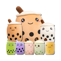 Boba Tea Plush Recheado,Boba Pelúcia Bubble Tea Plushie