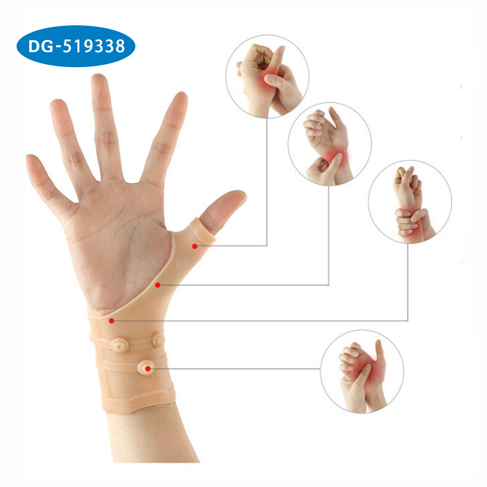 Гелевые магнитные компрессионные гибкие перчатки для запястья и большого пальца