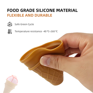 Rollo <span class=keywords><strong>de</strong></span> helado DIY para el hogar, utensilios <span class=keywords><strong>de</strong></span> cocina, herramientas cónicas para hornear <span class=keywords><strong>helados</strong></span> para <span class=keywords><strong>McDonald</strong></span>'<span class=keywords><strong>s</strong></span> KFC, accesorios, molde para helado - Product Image 2